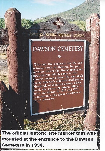 DAWSON-Sign Official Historic Site
